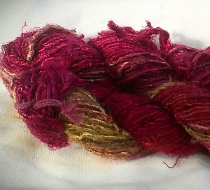 Handspun Banana Palm Silk - Vibrant Earth